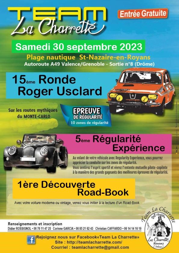 15ème Ronde de Régularité Roger Usclard 2023